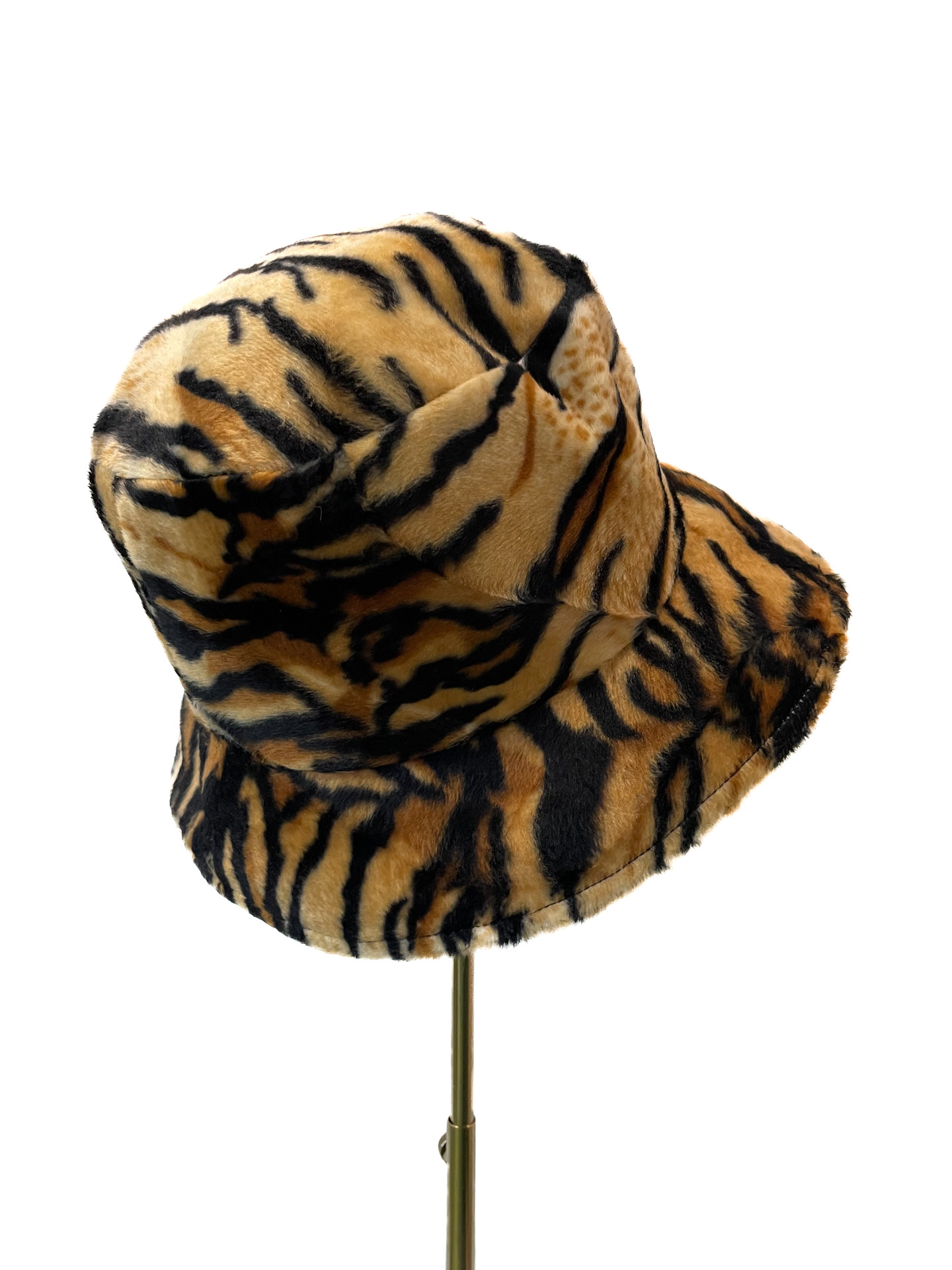 Lierihattu, tiikerikuosinen tekokarva 58cm - Image 3