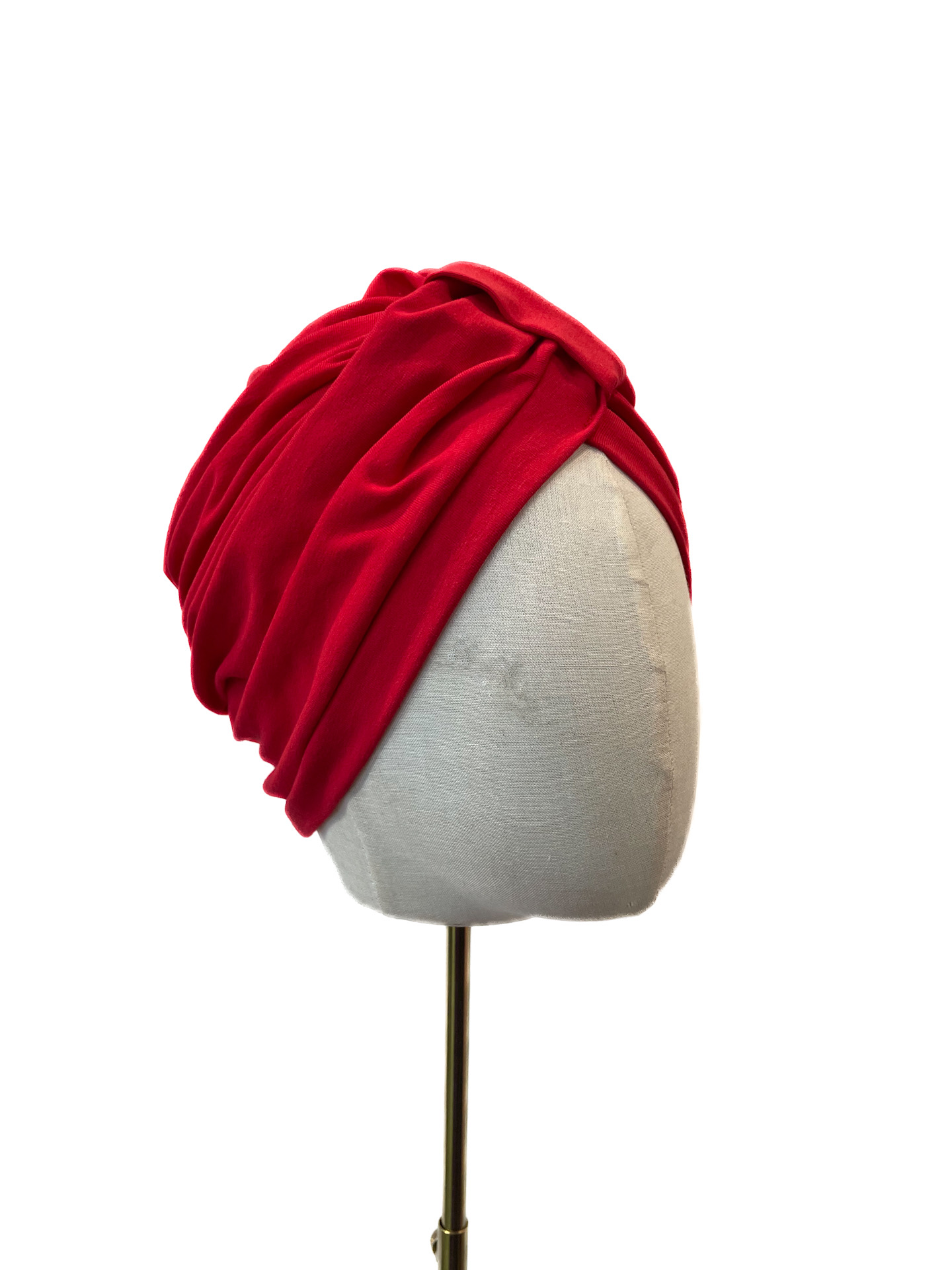 Turban Cassie, red jersey - Image 2