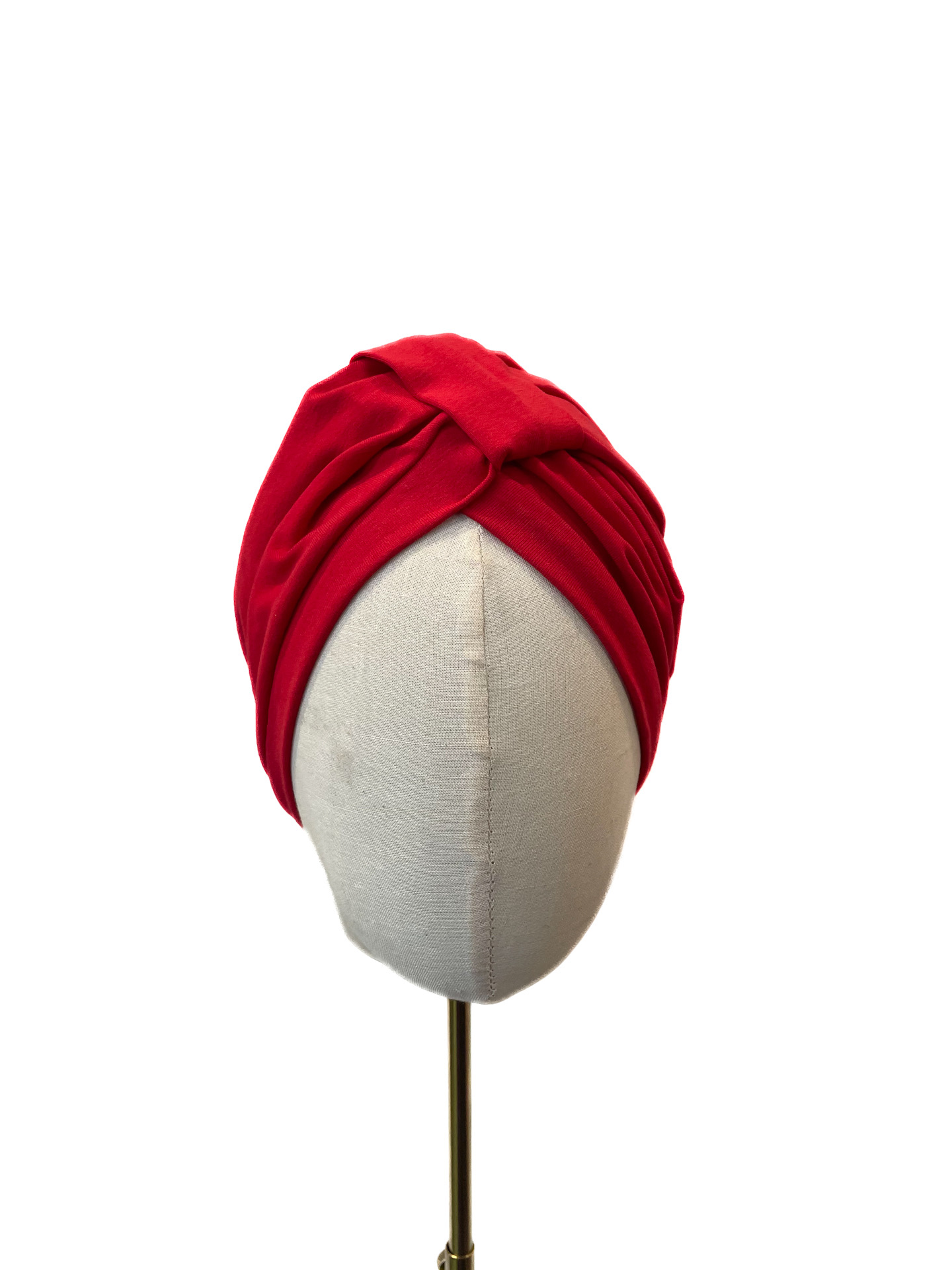 Turban Cassie, red jersey